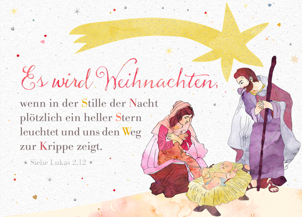 Big Blessing Silber - Es wird Weihnachten