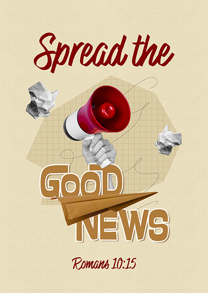 Postkarte – Spread good news