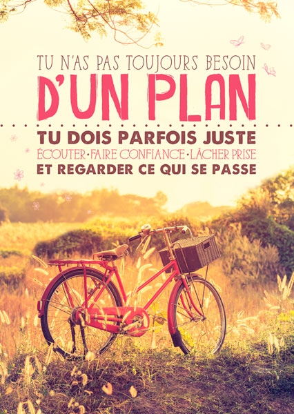 Postkarte - D’un plan