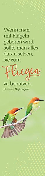 Segenszeichen – Mit Flügeln geboren (Vögel)