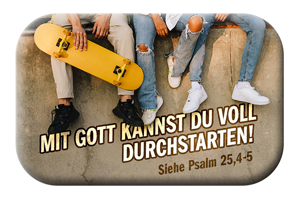 Magnet Mag Blessing – Mit Gott durchstarten (Skateboard)