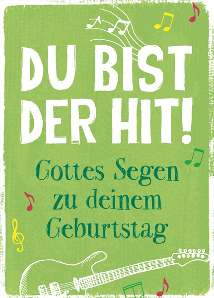 Big Blessing - Geburtstag - Du bist der Hit