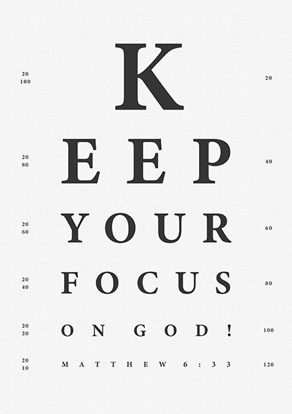 Poster s/w - Keep your focus