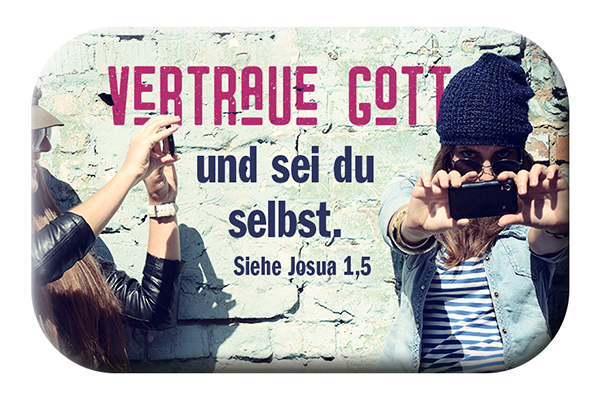 Magnet Mag Blessing – Vertraue Gott (Foto)