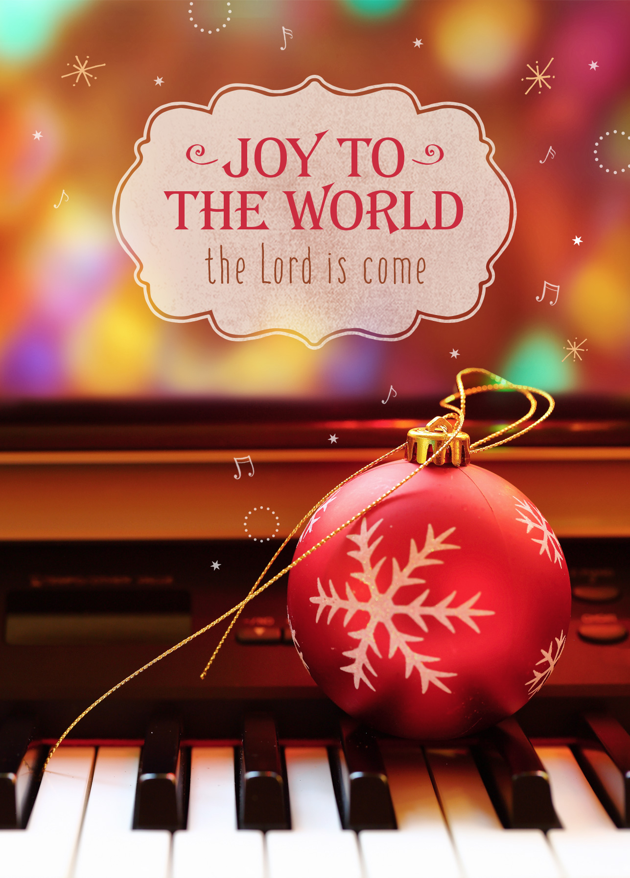 Postkarte - Joy to the world