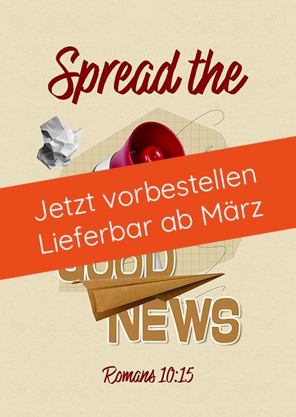 Postkarte – Spread good news