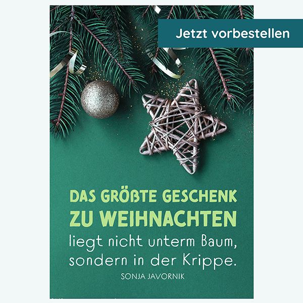 Postkarte - Das größte Geschenk zu Weihnachten