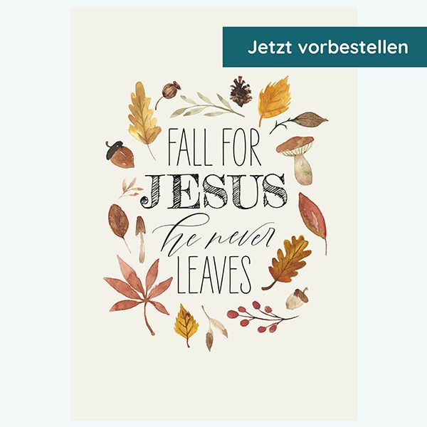 Postkarte – Fall for Jesus